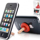 Illustration for article titled iPlunge, the Miniature Plunger iPhone Kickstand, Described In Words